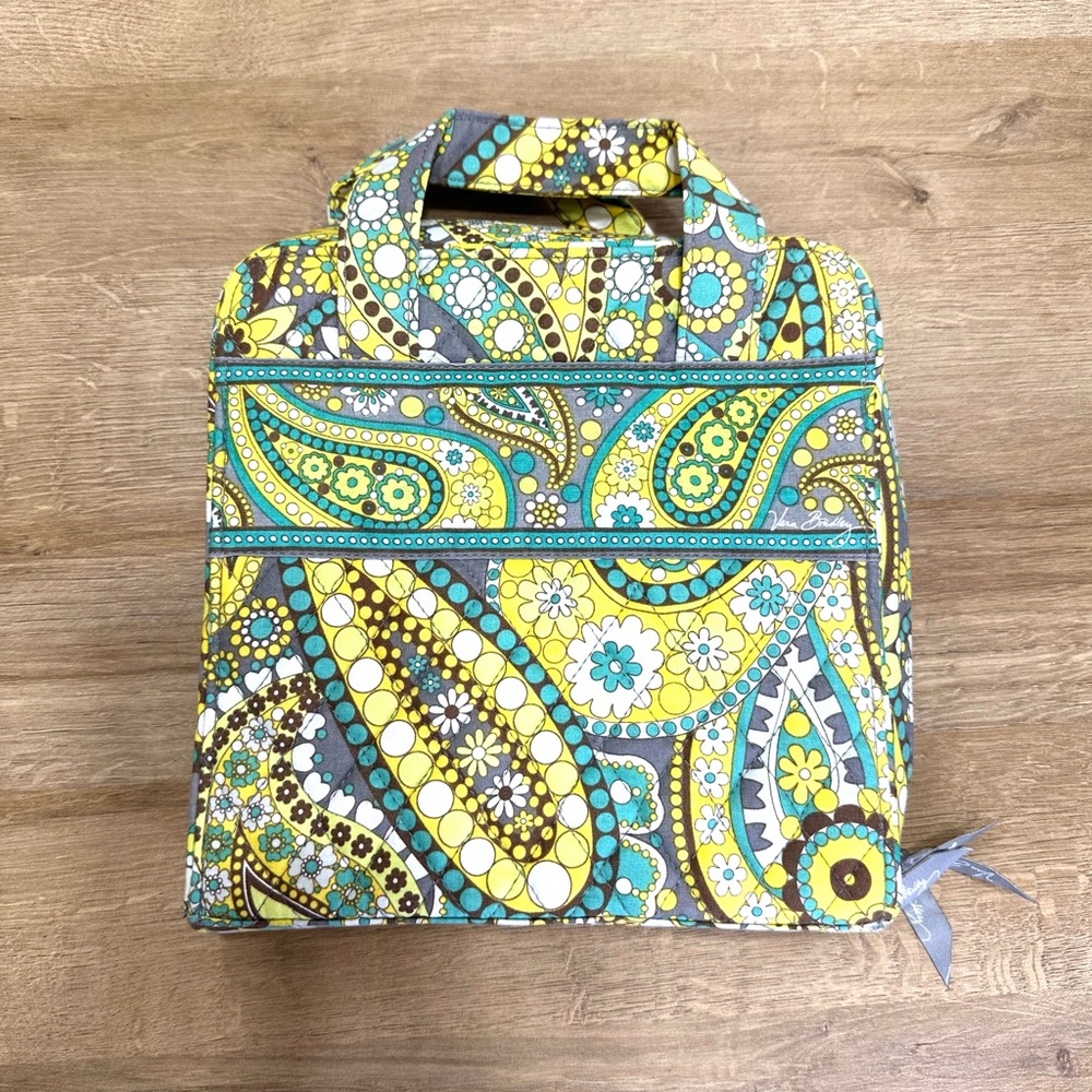 Vera Bradley‎ Lemon Parfait Paisley Tech Media Case Organizer
